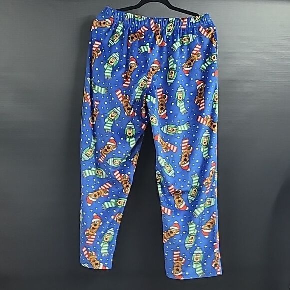 Scooby-Doo & Shaggy Christmas Pajama Pants Men's Size Medium - Picture 4 of 6